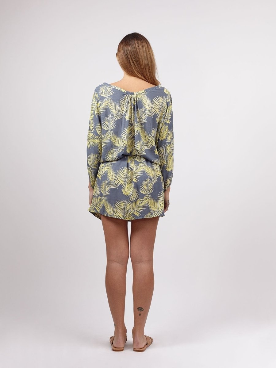 Vestito corto Claudia - giallo - Bijondo