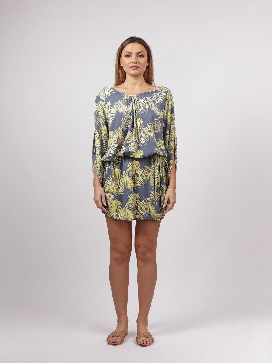 Vestito corto Claudia - giallo - Bijondo