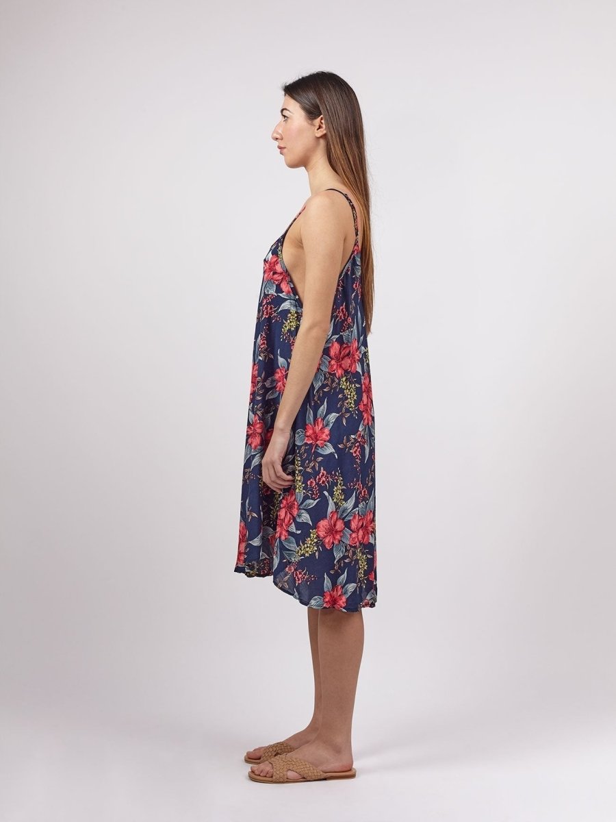 Vestito corto Gemme - blu - Bijondo