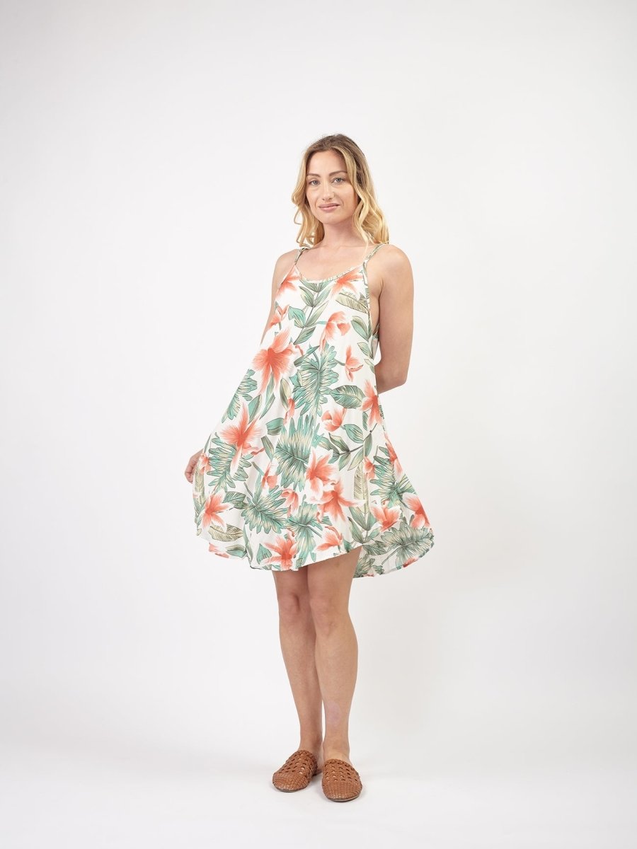 Vestito corto Gemme - blu - Bijondo