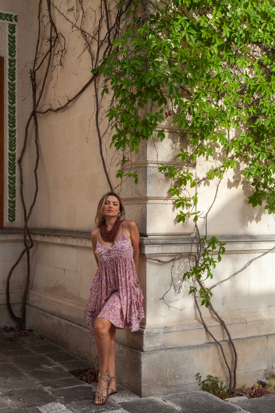 Vestito corto Rayon Birte-vestito-Bijondo-Bijondo