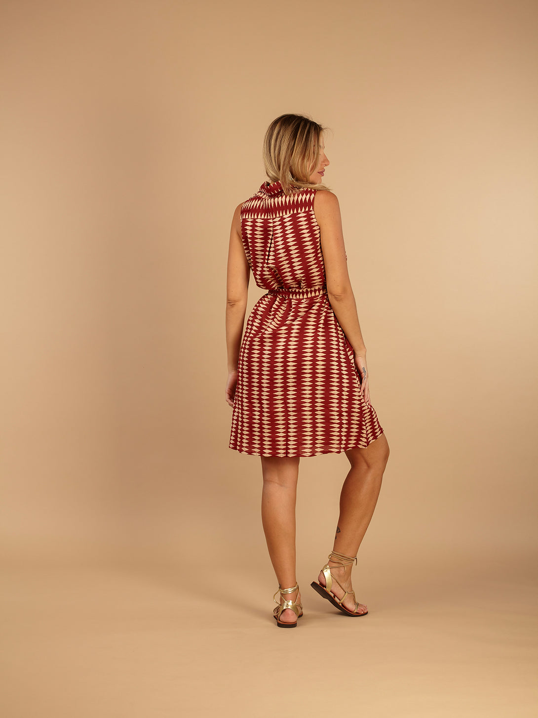 Vestito corto cotone Jael-vestito-WhyY-Bijondo