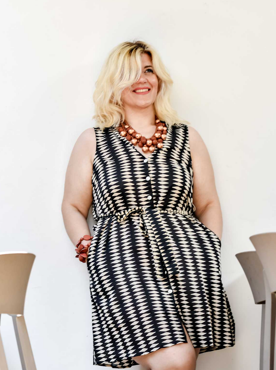 Vestito corto cotone Jael-vestito-WhyY-Nero-S-M-Bijondo