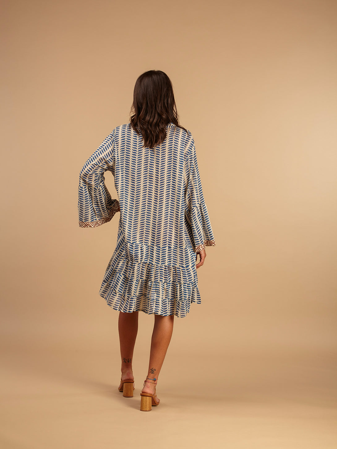 Vestito corto cotone Matilde-vestito-WhyY-Bijondo