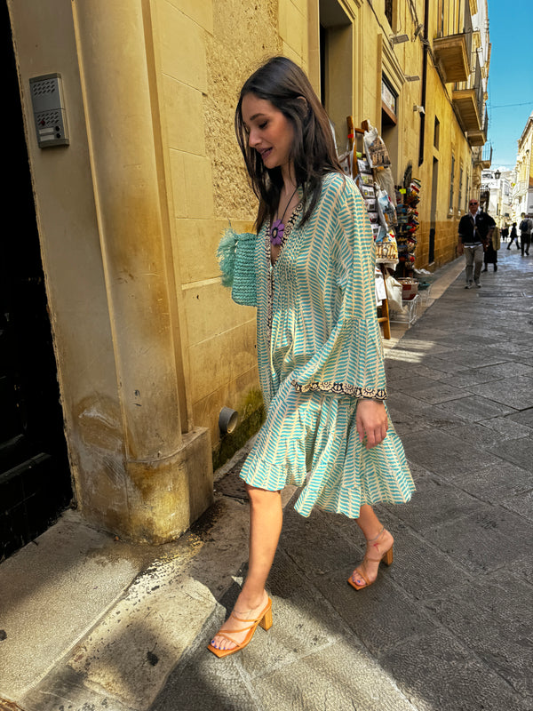 Vestito corto cotone Matilde-vestito-WhyY-Bijondo