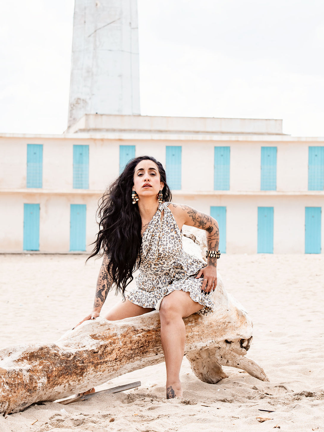 Vestito corto fasce modellabili rayon Marika-Vestito-Bijondo-Bijondo