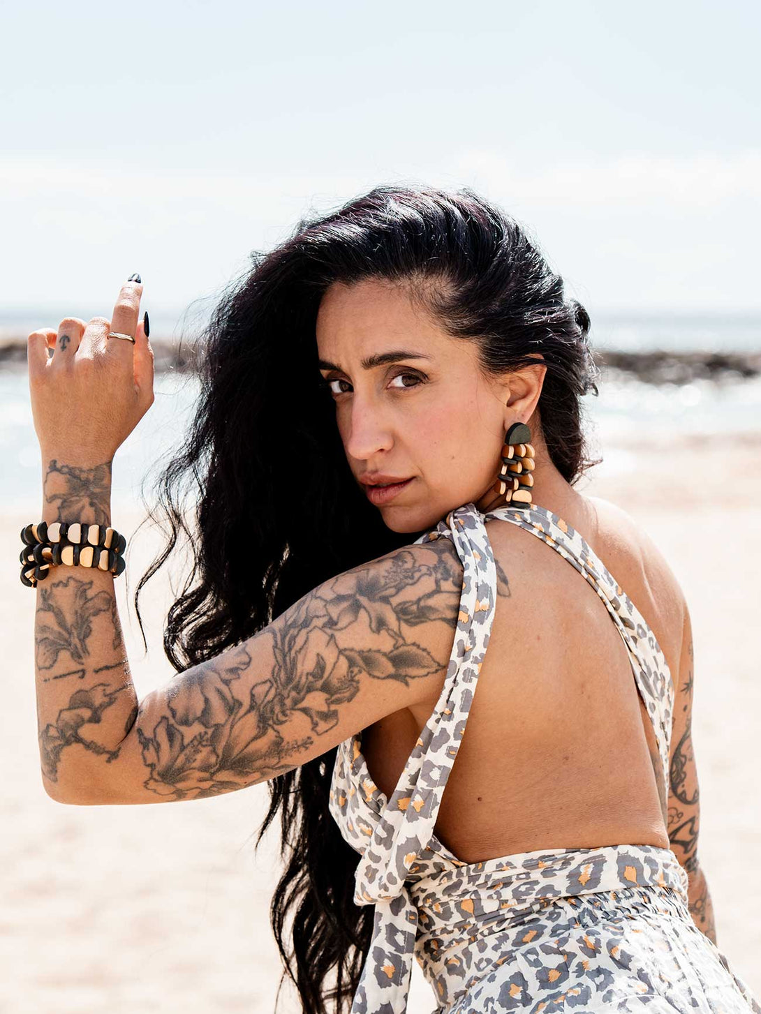 Vestito corto fasce modellabili rayon Marika-Vestito-Bijondo-Bijondo