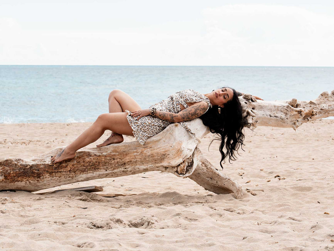 Vestito corto fasce modellabili rayon Marika-Vestito-Bijondo-Bijondo