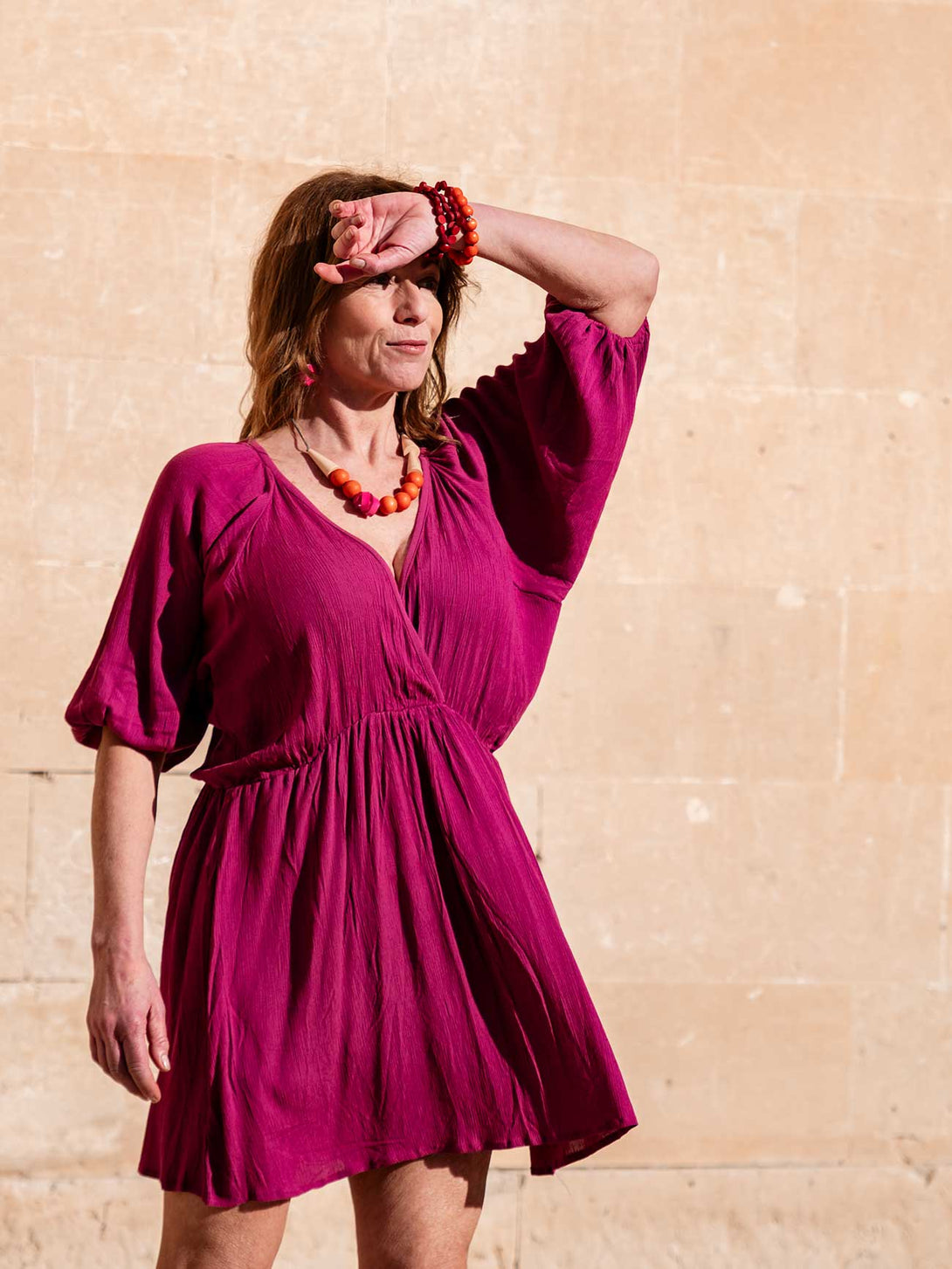 Vestito corto svasato Marlow-vestito-Bijondo-Bijondo