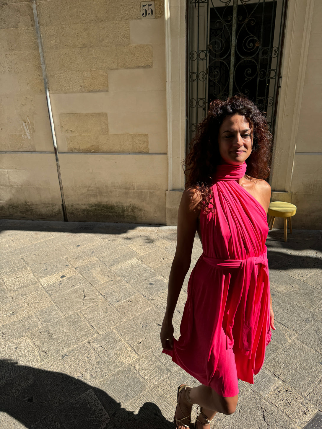 Vestito corto trasformabile Ayunita Infinity-Vestito-Bijondo-Bijondo