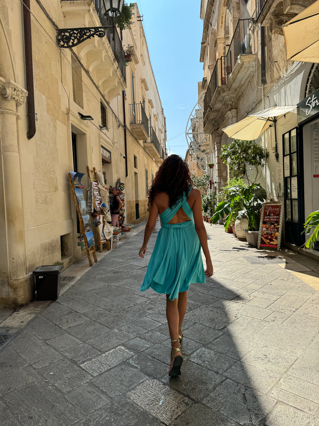 Vestito corto trasformabile Ayunita Infinity-Vestito-Bijondo-Bijondo