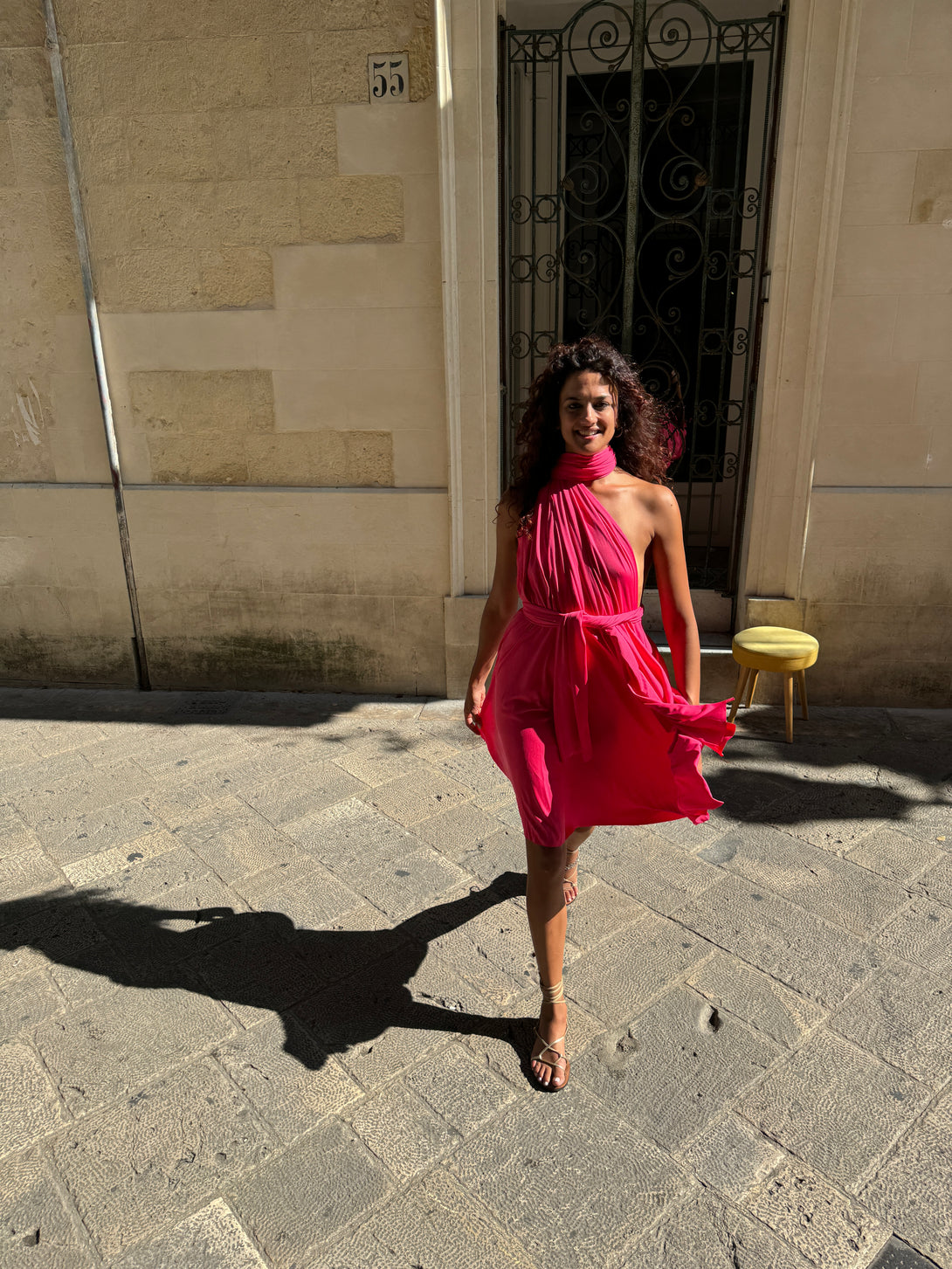 Vestito corto trasformabile Ayunita Infinity-Vestito-Bijondo-Bijondo