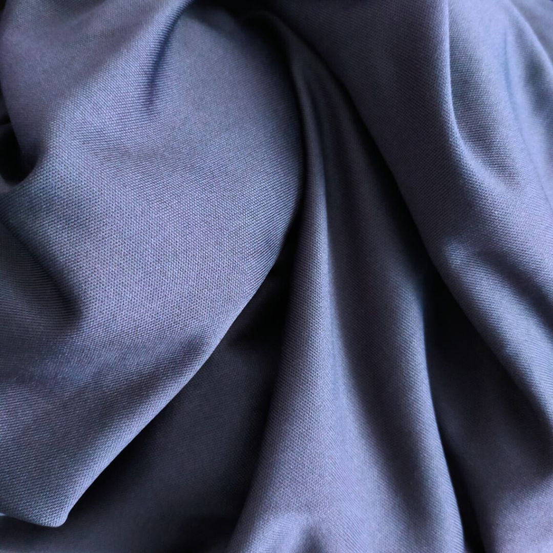 Vestito corto trasformabile Ayunita Infinity-Vestito-Bijondo-blu acciaio-taglia unica-Bijondo