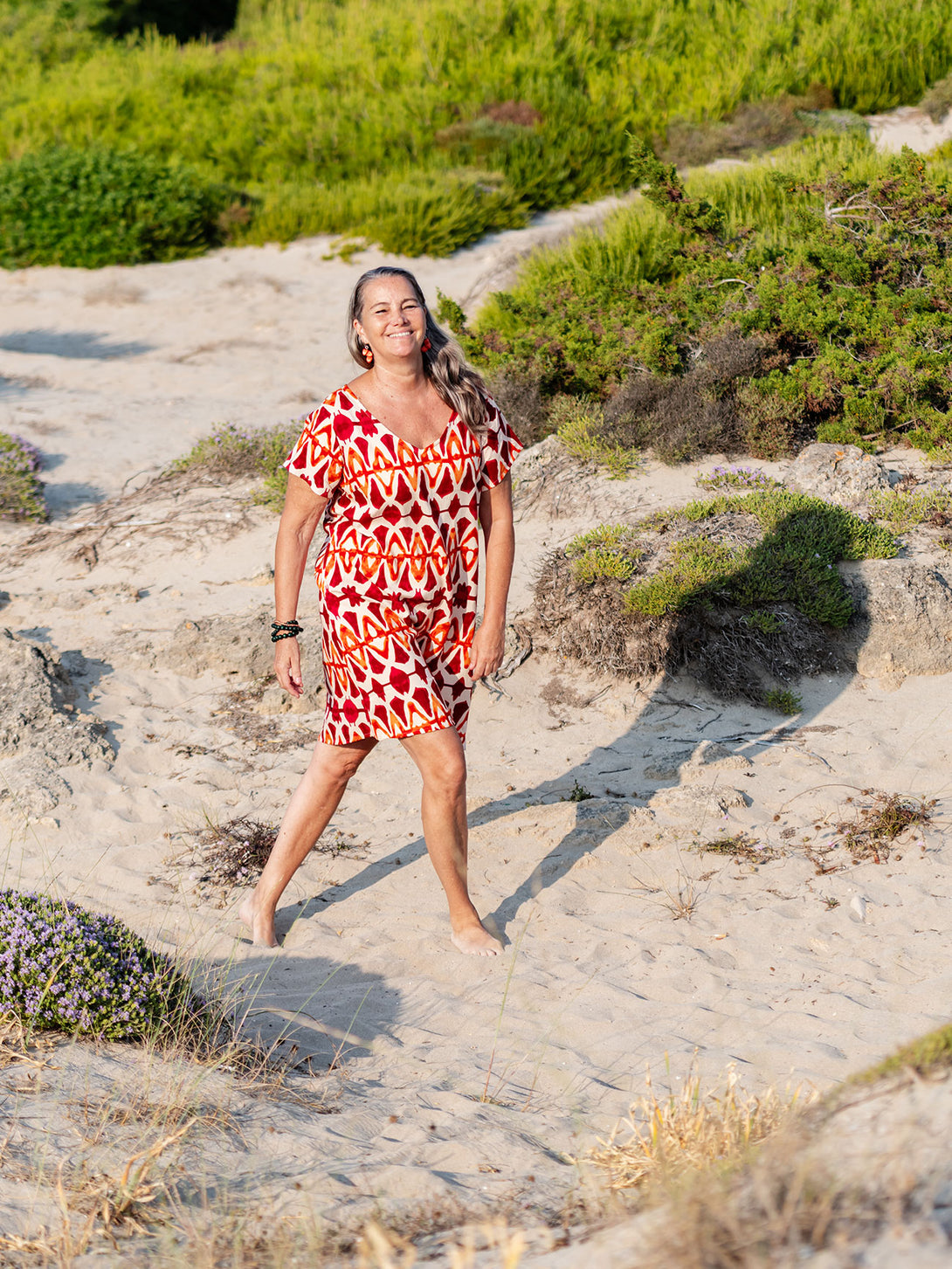 Vestito corto viscosa Renny-Vestito-WhyY-Bijondo