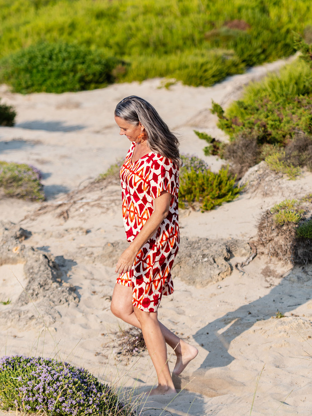 Vestito corto viscosa Renny-Vestito-WhyY-Bijondo