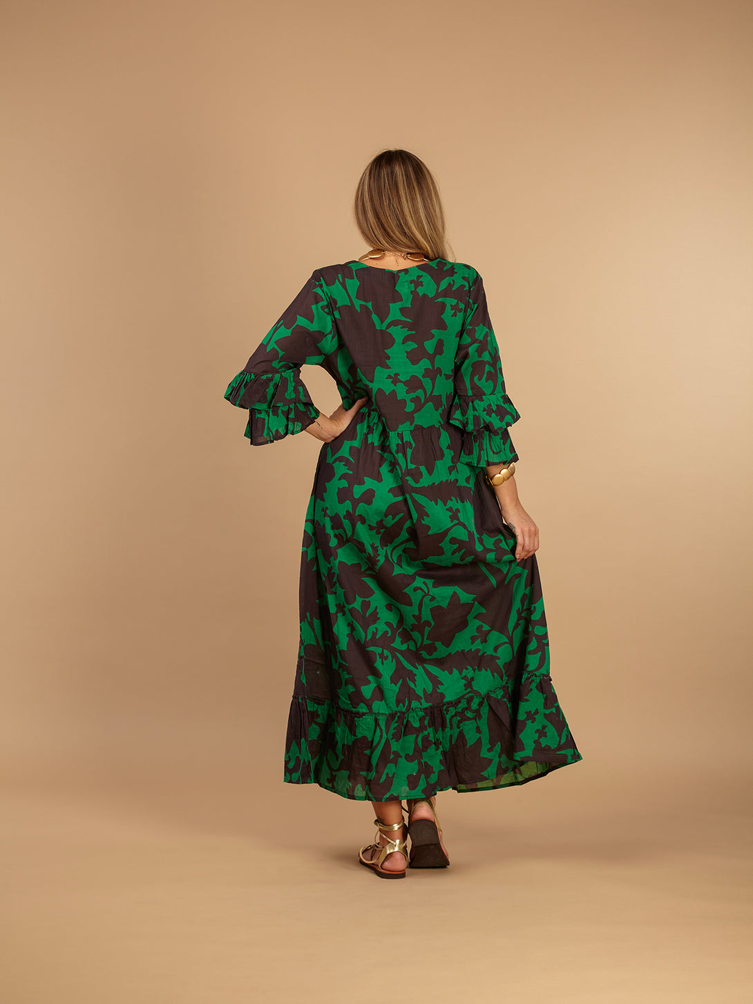 Vestito cotone lungo Jane-vestito-Bijondo-Bijondo