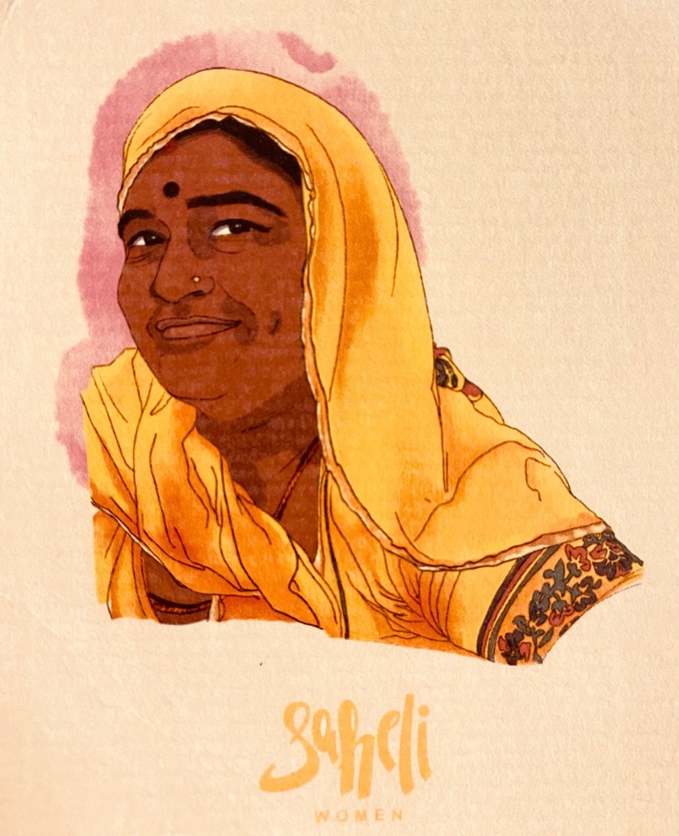 Vestito cotone mini block print Saraswati - XS-S - Bijondo