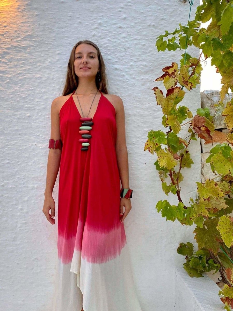 Vestito Selene - rosso - Bijondo