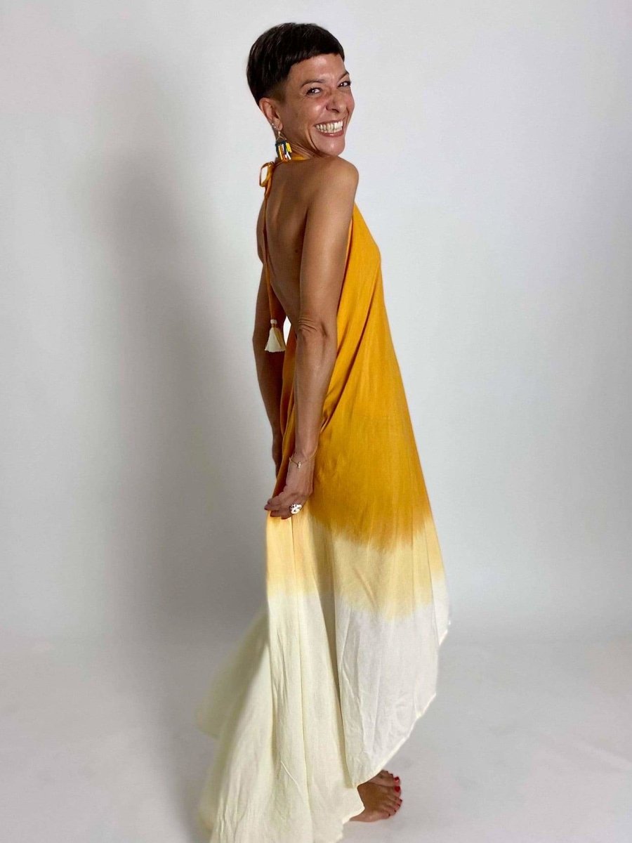 Vestito Selene - giallo - Bijondo