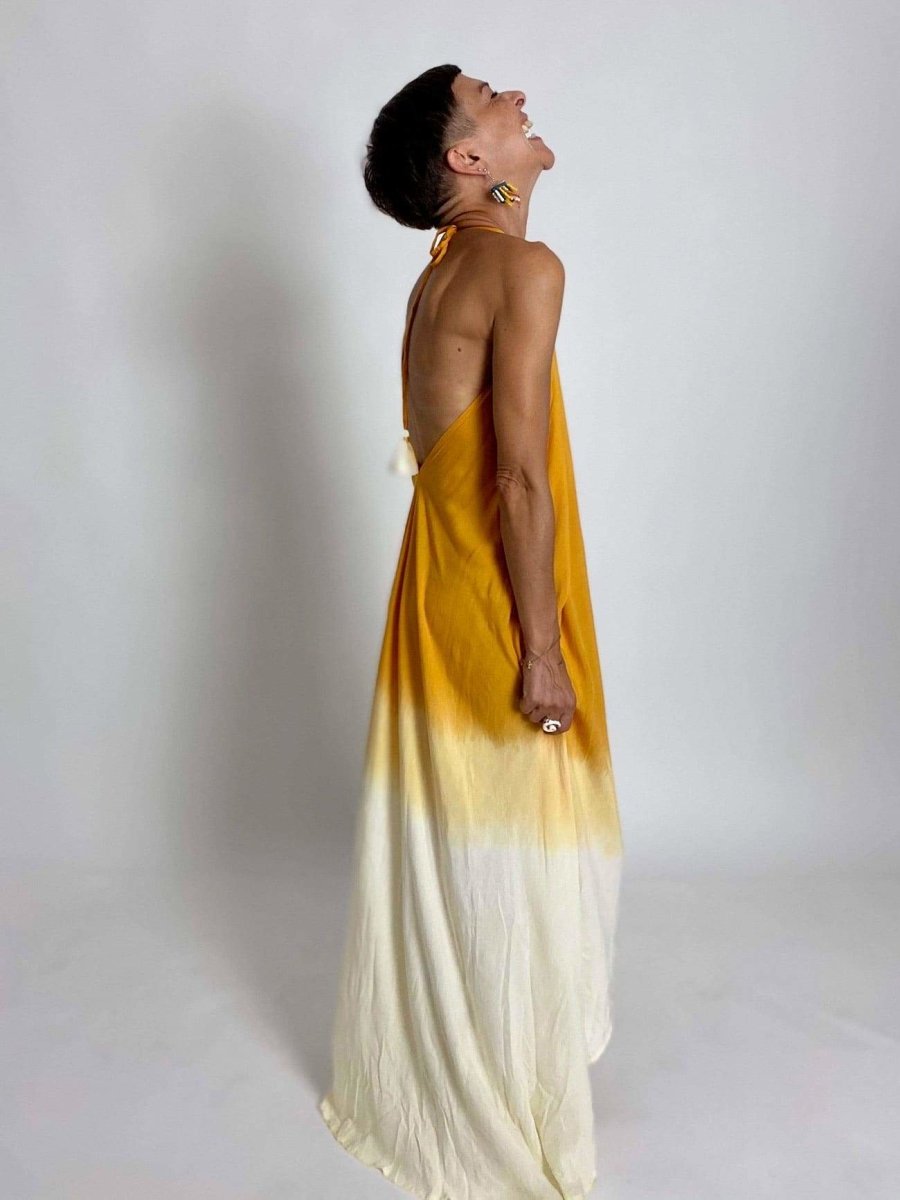 Vestito Selene - giallo - Bijondo