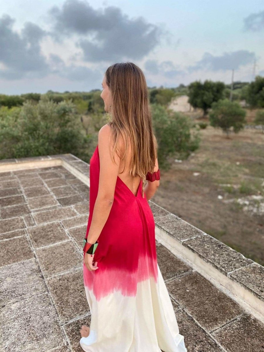 Vestito Selene - rosso - Bijondo