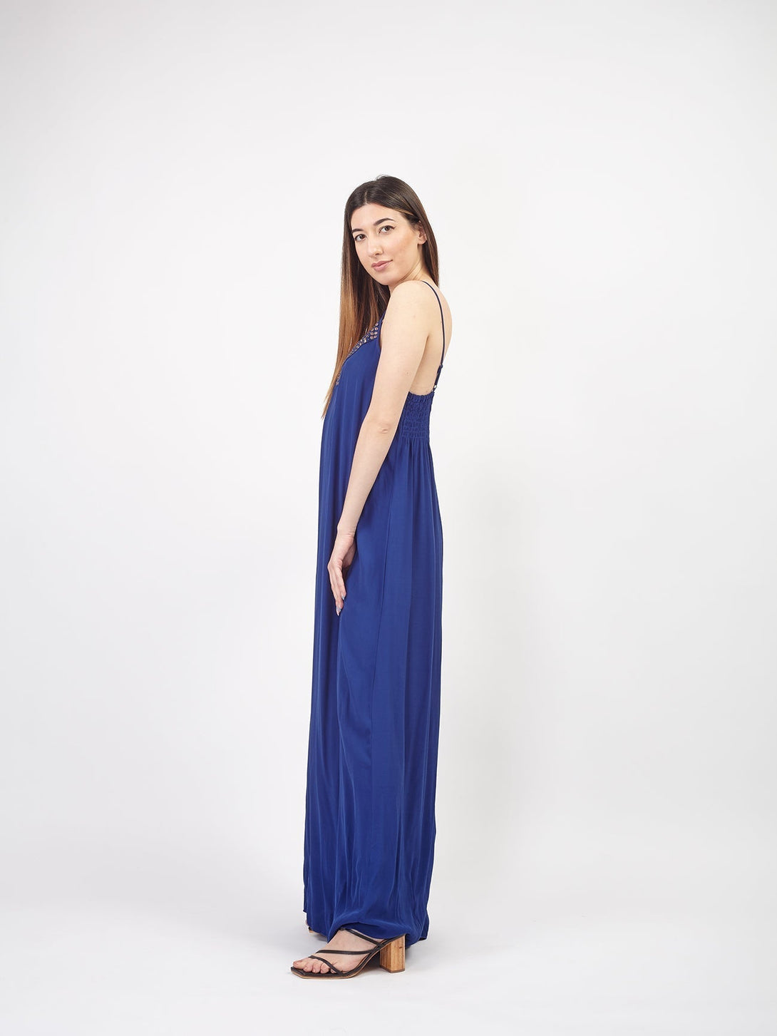 Vestito elegante Evelyn - blu - Bijondo