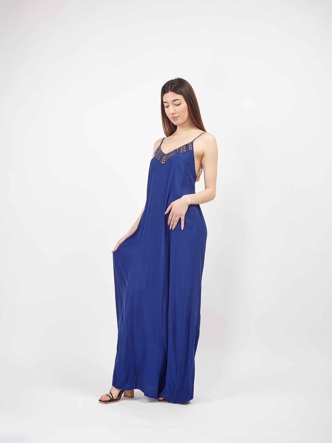 Vestito elegante Evelyn - blu - Bijondo