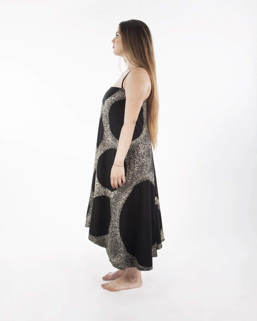 Vestito lungo Dana - beige - Bijondo