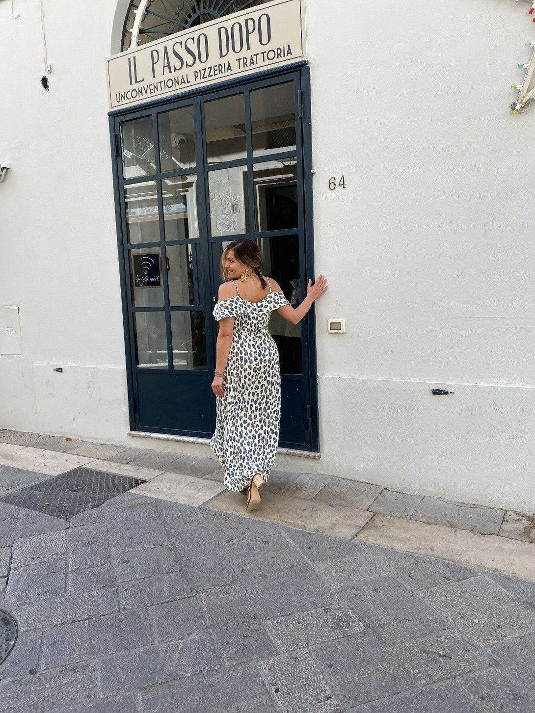 Vestito lungo Ludovica - menta - Bijondo