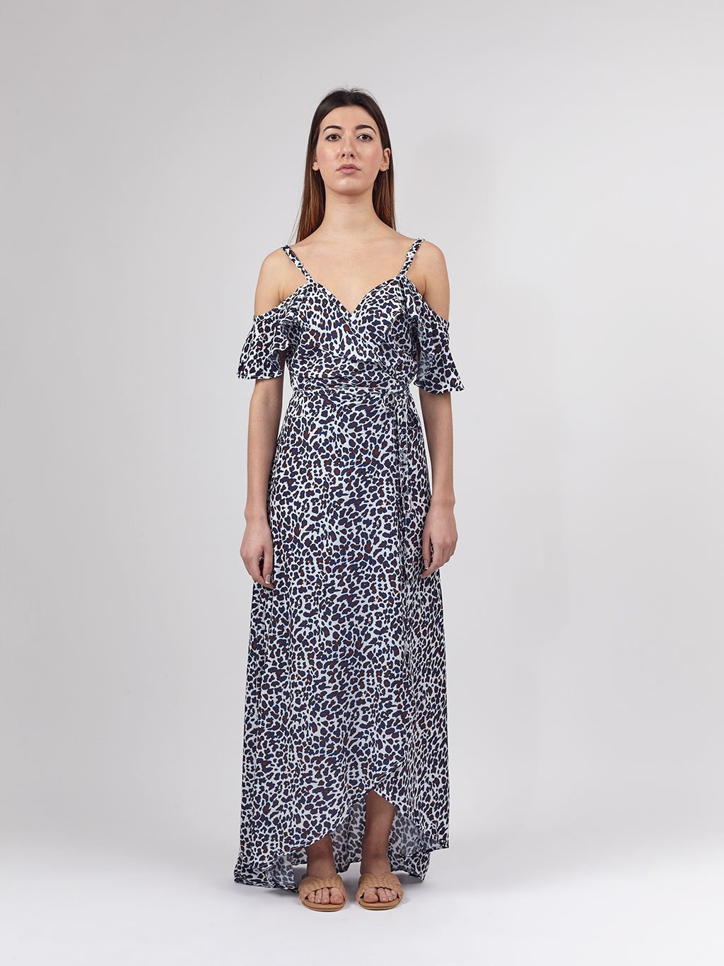 Vestito lungo Ludovica - leo - Bijondo