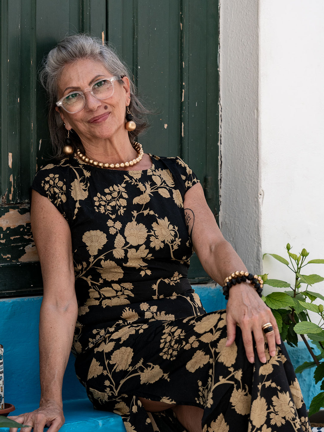 Vestito lungo Mya-Vestito-WhyY-Floreale-S-M-Bijondo