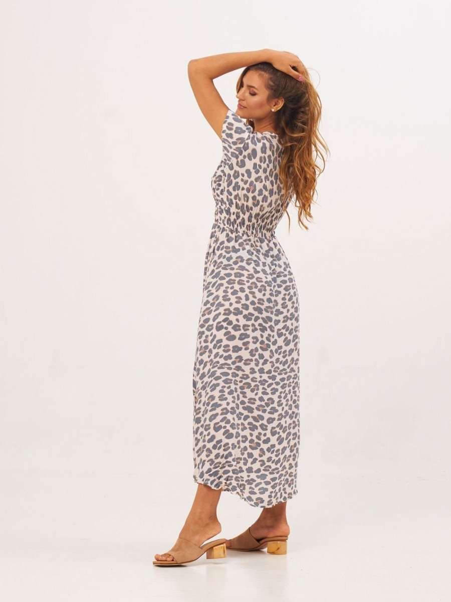 Vestito lungo Nadia - leo - Bijondo