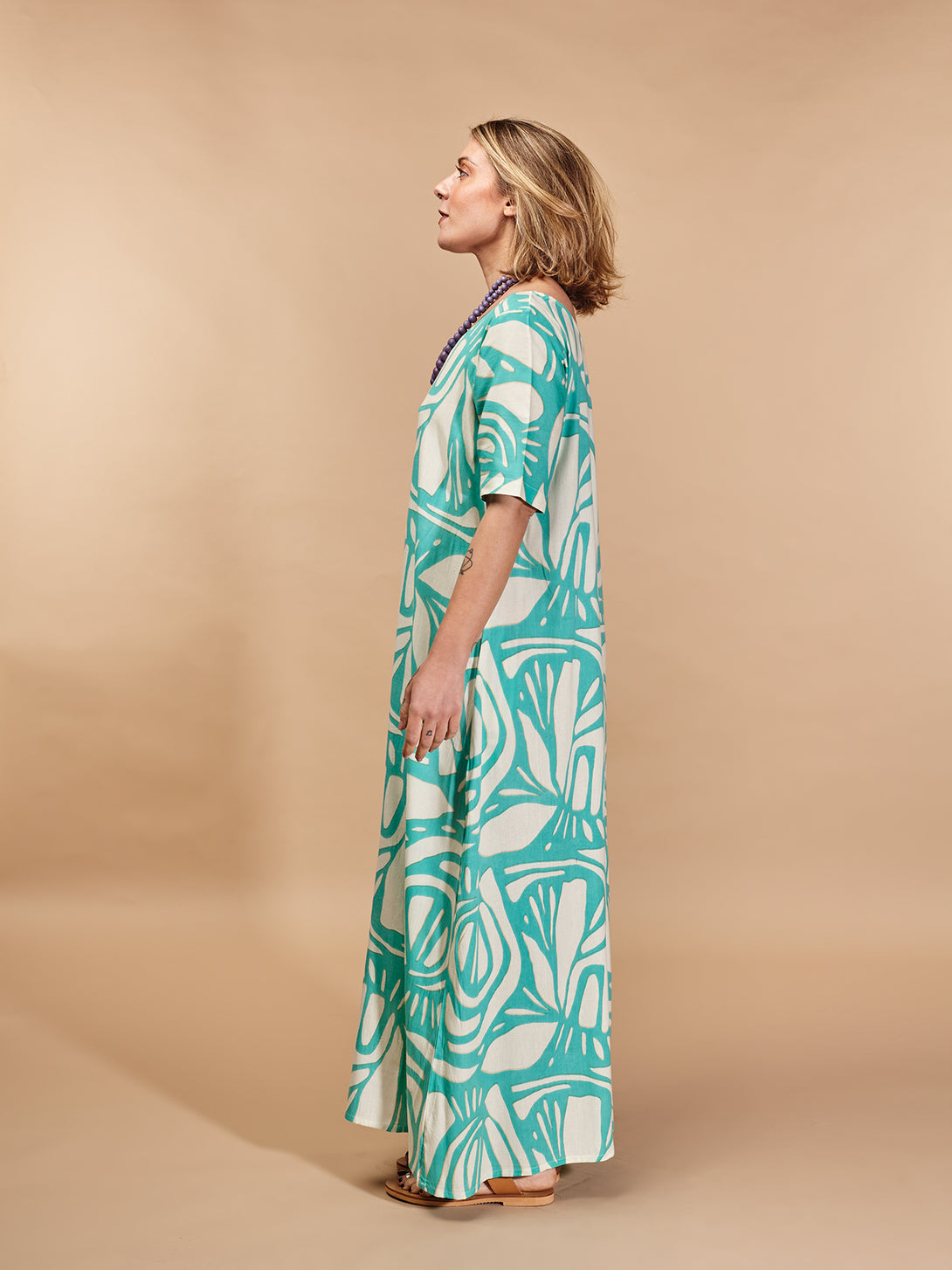 Vestito lungo Rayon Constance-Vestito-Bijondo-Bijondo