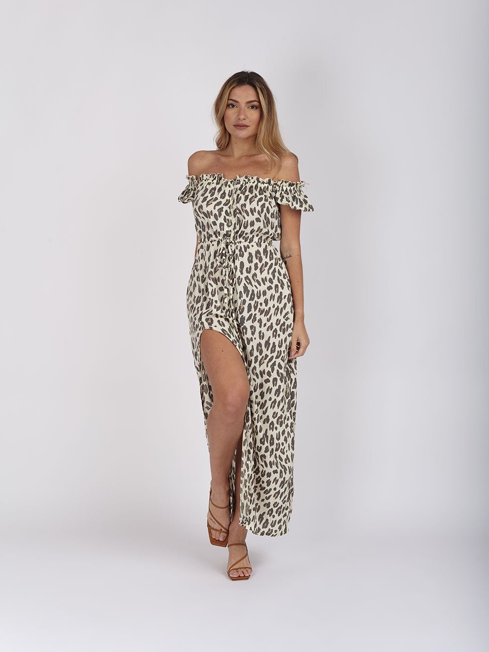 Vestito lungo Veronique - leo - Bijondo