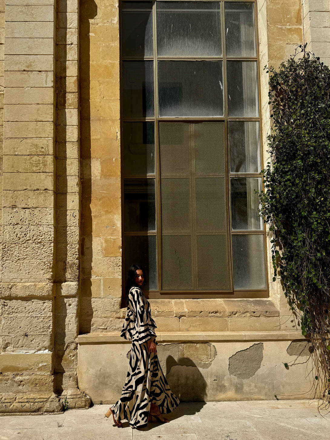 Vestito lungo a portafoglio, seta Gigi-vestito-Bijondo-Bijondo