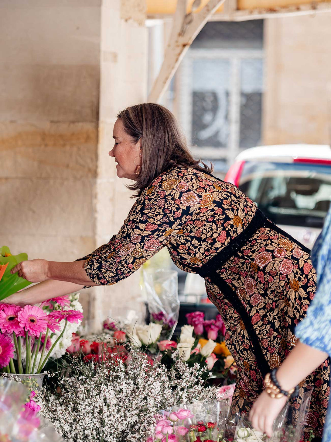 Vestito lungo boho dettaglio ricamo Stefania-Vestito-Bijondo-Bijondo