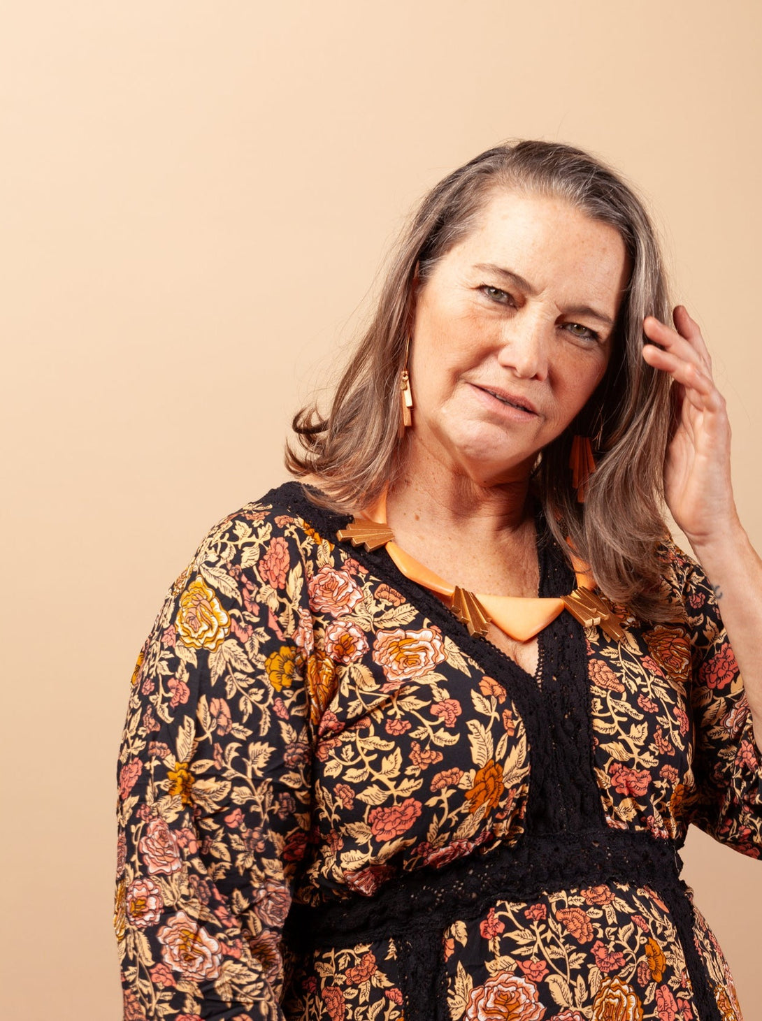 Vestito lungo boho dettaglio ricamo Stefania-Vestito-Bijondo-Bijondo