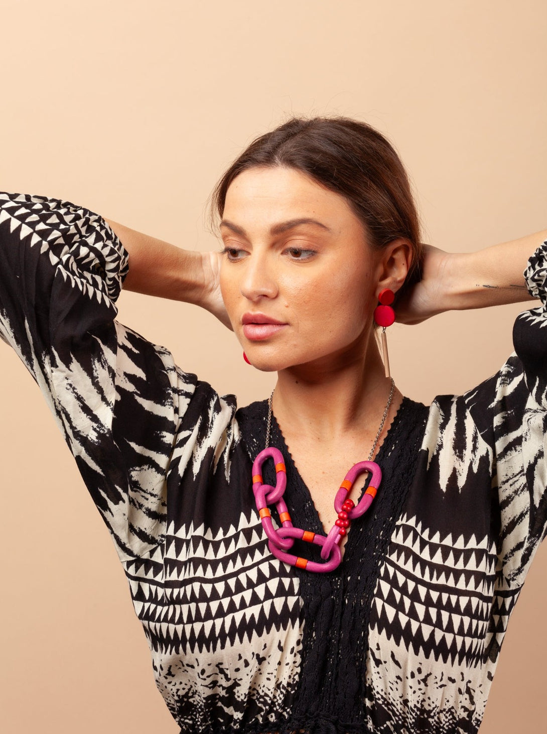 Vestito lungo boho dettaglio ricamo Stefania-Vestito-Bijondo-Bijondo