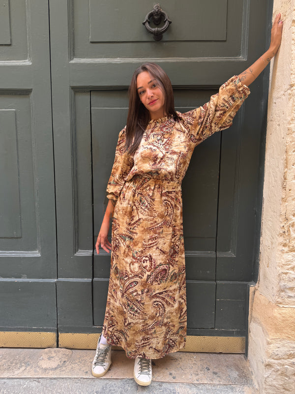 Vestito lungo bottoni Clara-Vestito-Bijondo-Bijondo