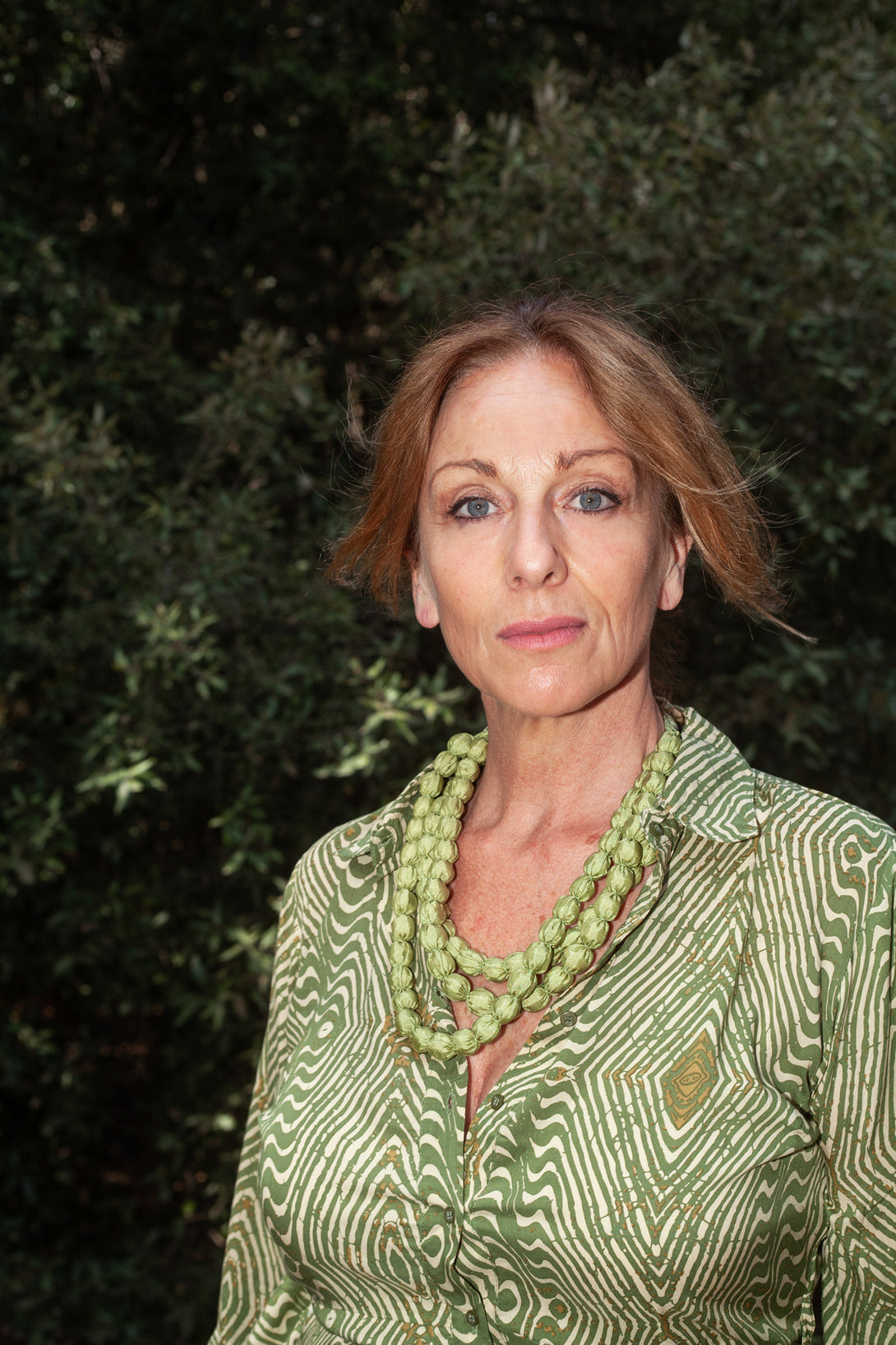 Vestito lungo chemisier rayon Sally-vestito-Bijondo-Bijondo