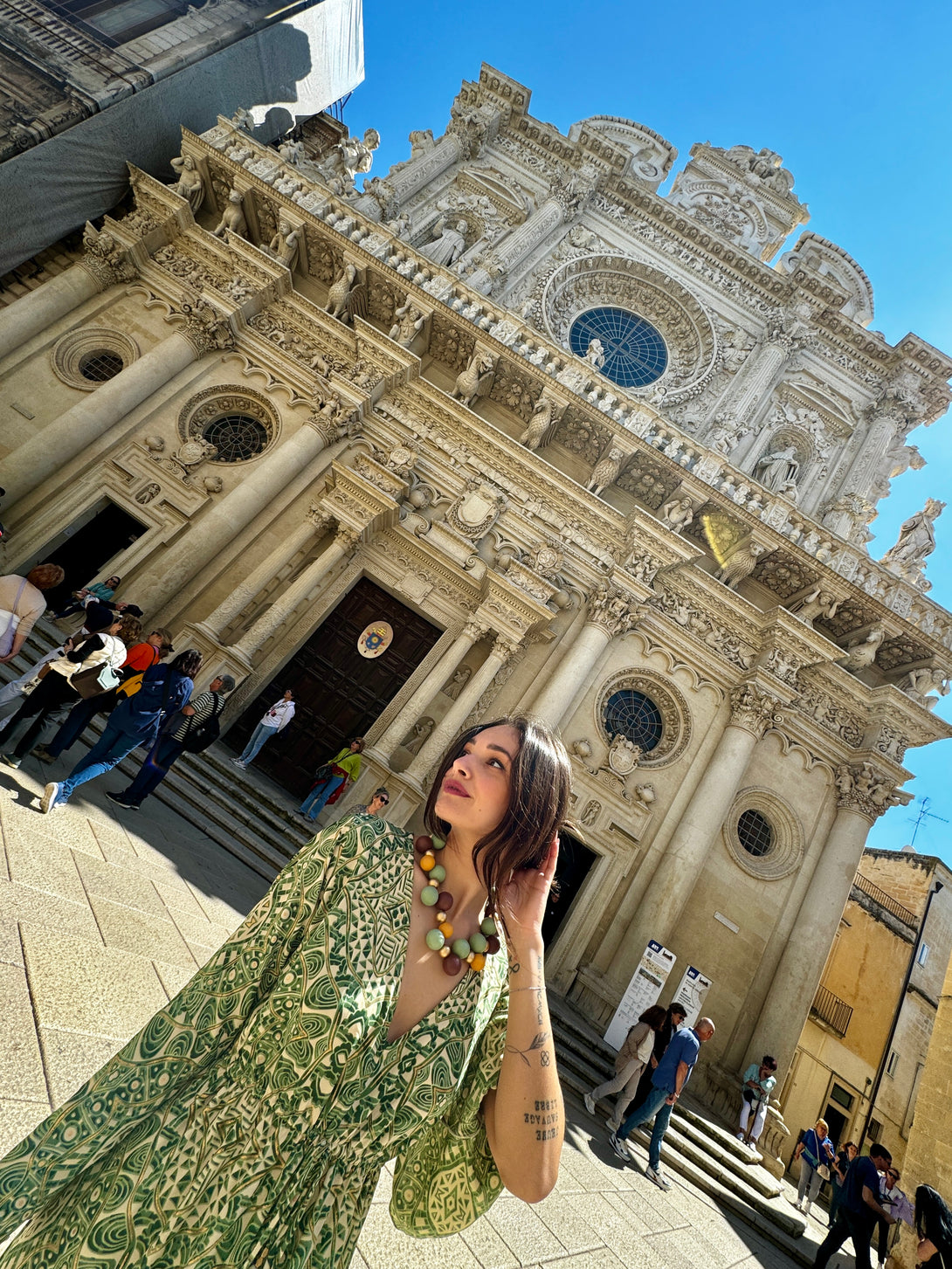 Vestito lungo elegante in seta Violante metallic-Vestito-WhyY-Bijondo