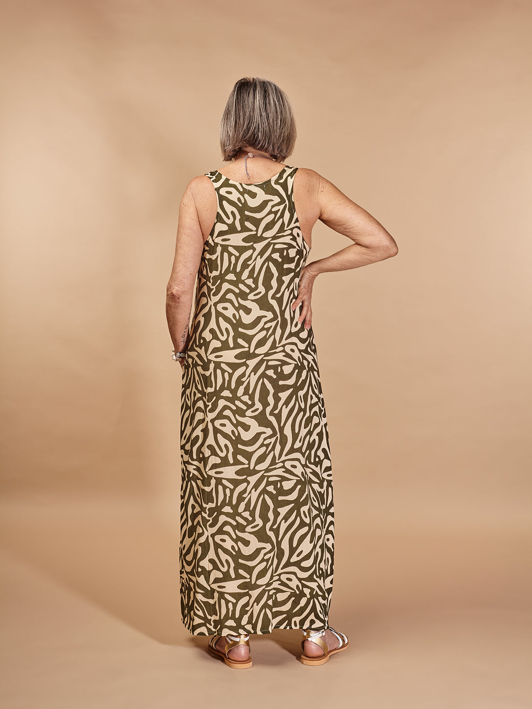 Vestito lungo, leggero, viscosa Elva-vestito-Bijondo-Bijondo