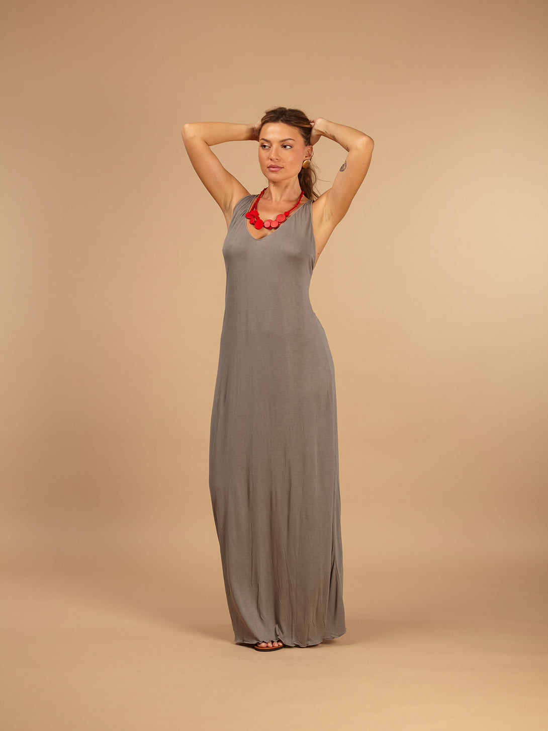 Vestito lungo open back Marina-Vestito-Bijondo-Bijondo