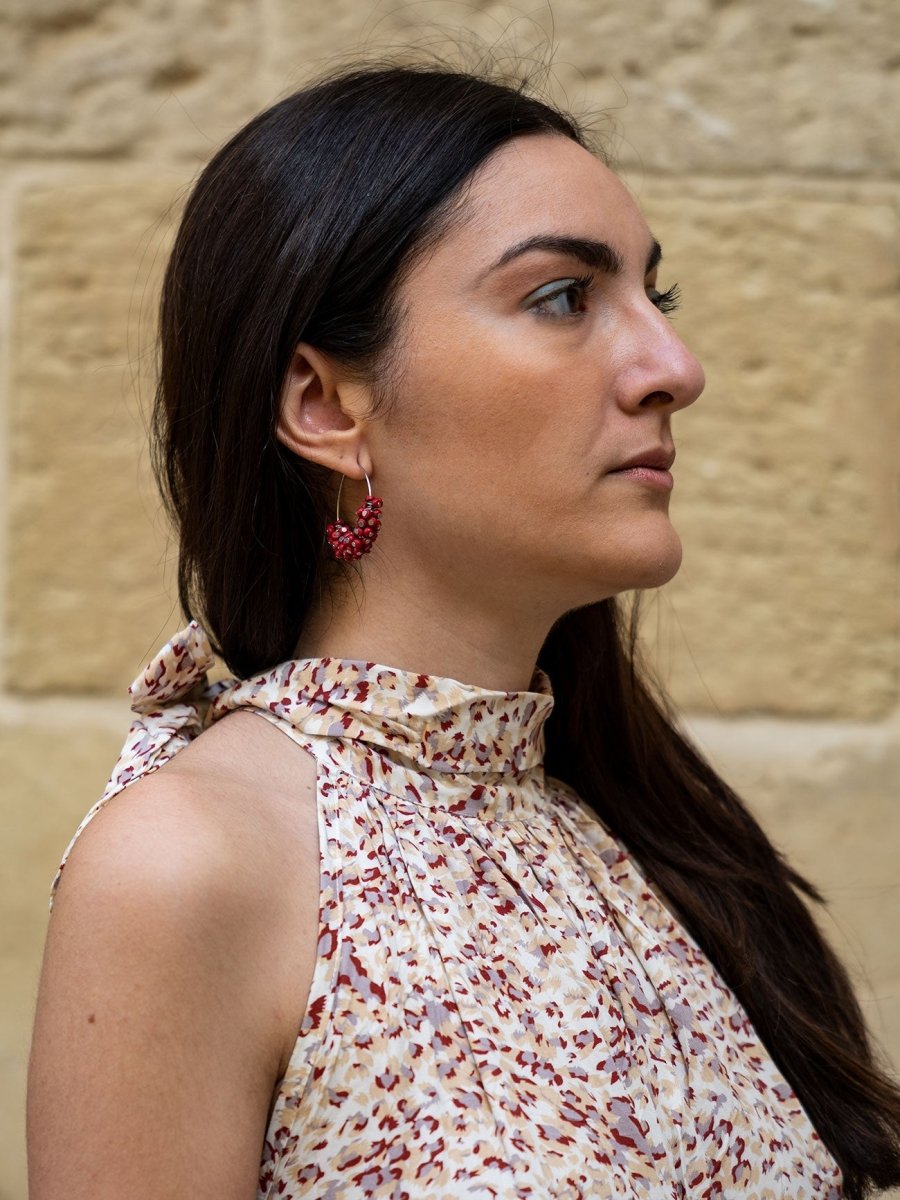 Vestito lungo rayon Nova - celeste - Bijondo