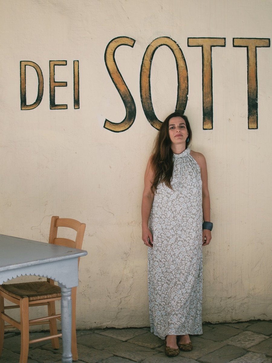 Vestito lungo rayon Nova - grigio - Bijondo