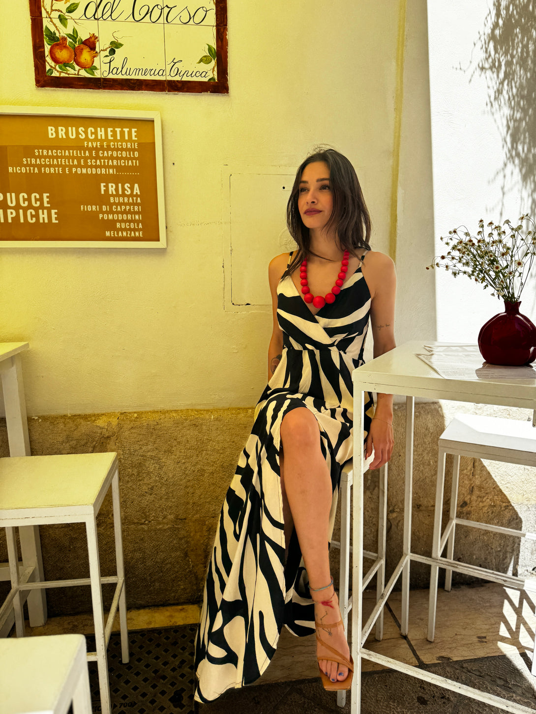 Vestito lungo, rayon Olivia-vestito-Bijondo-Bijondo