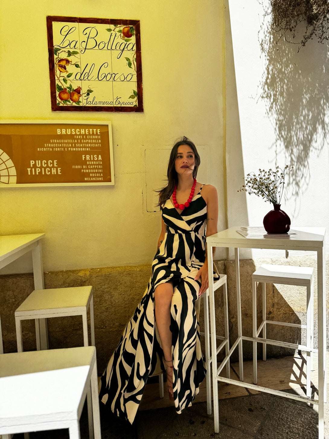 Vestito lungo, rayon Olivia-vestito-Bijondo-Bijondo