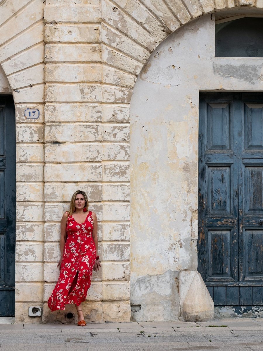 Vestito lungo schiena scoperta rayon Annika - nero - Bijondo