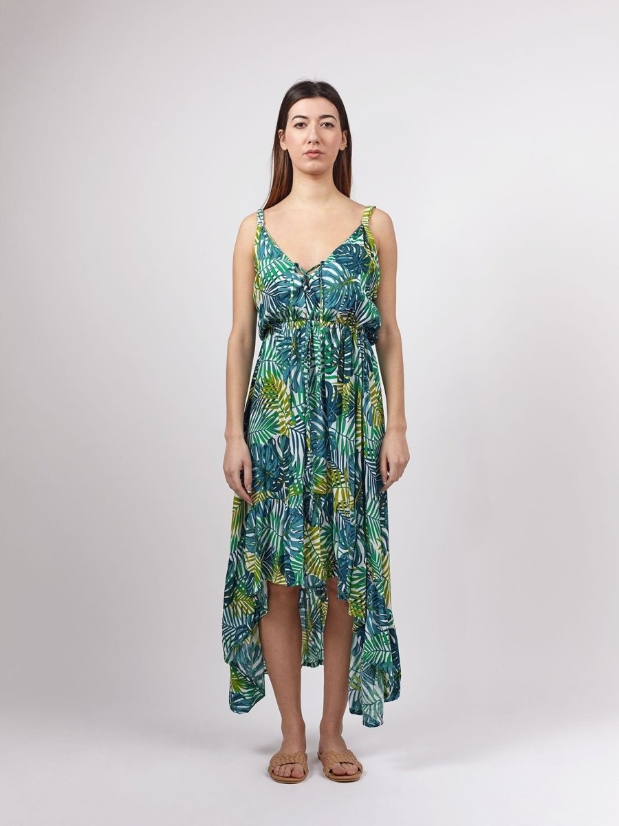 Vestito Georgine - smeraldo - Bijondo