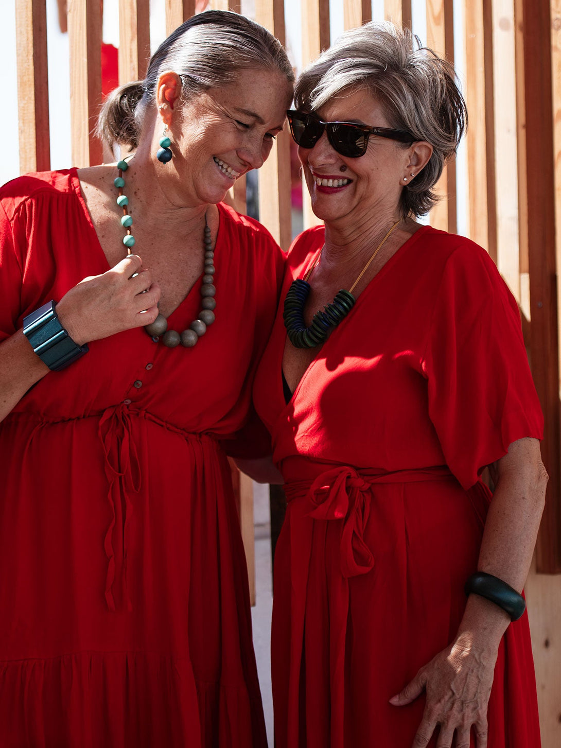 Vestito lungo scollo modellabile con fusciacca Kris-magenta-S-M-Bijondo